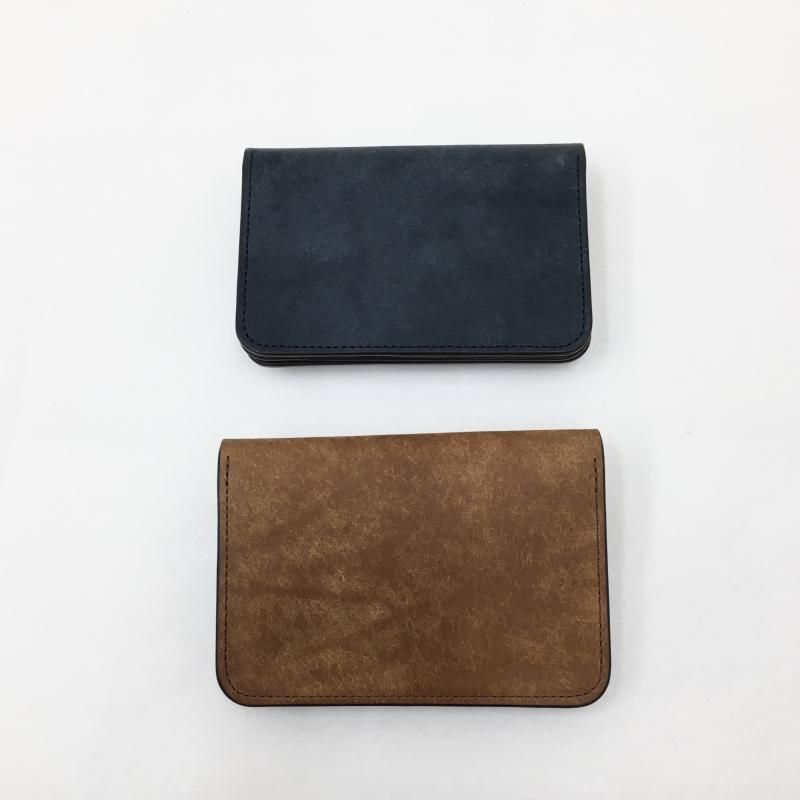  SLOW PUEBLO mini wallet (CAMEL/NAVY)
