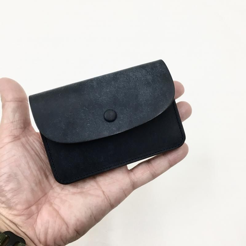  SLOW PUEBLO mini wallet (CAMEL/NAVY)