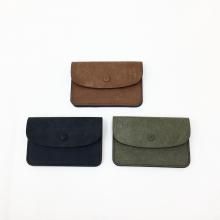  SLOW PUEBLO card case (CAMEL/NAVY/GRAY)