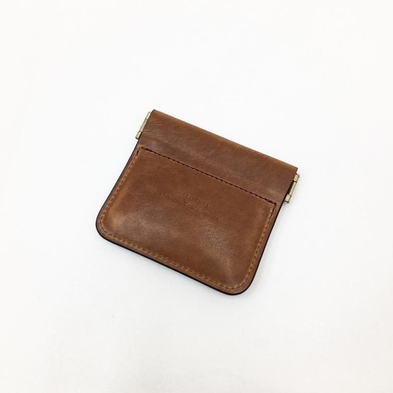  SLOW herbie coin case(BLACK/RED BROWN)