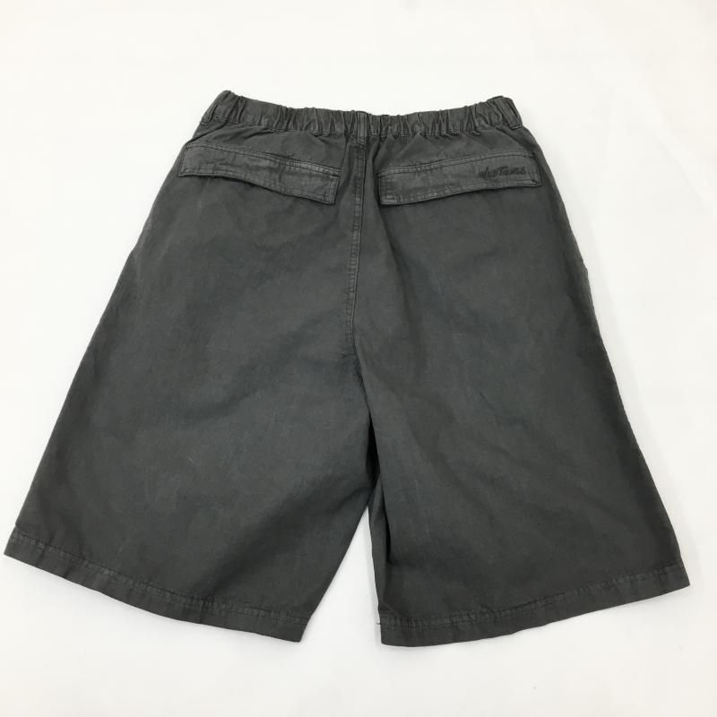  WILD THINGS GARMENT DYE BAKER SHORTS(BLACK)