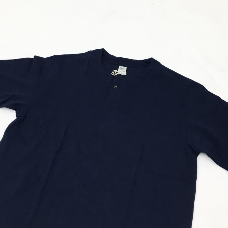  JACKMAN Henleyneck T-Shirt(NAVY)
