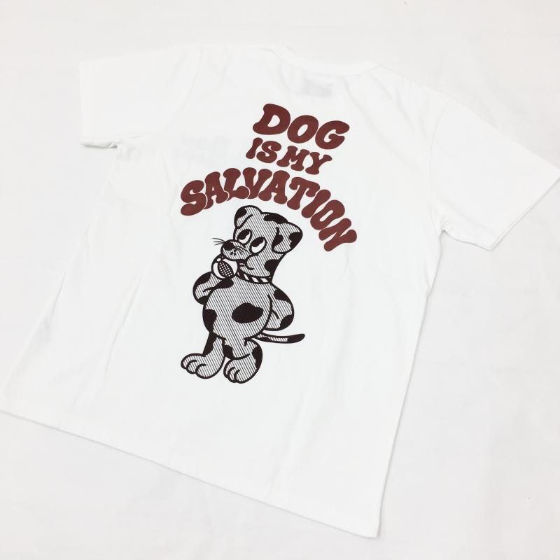  TACOMA FUJI RECORDS DOG IS MY SALVATION Tee (WHITE)