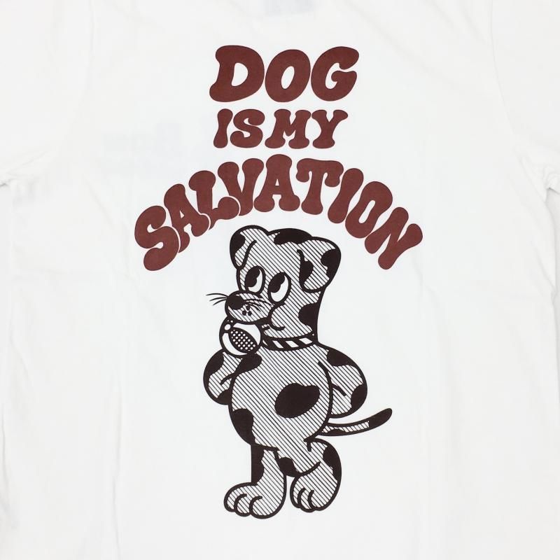  TACOMA FUJI RECORDS DOG IS MY SALVATION Tee (WHITE)
