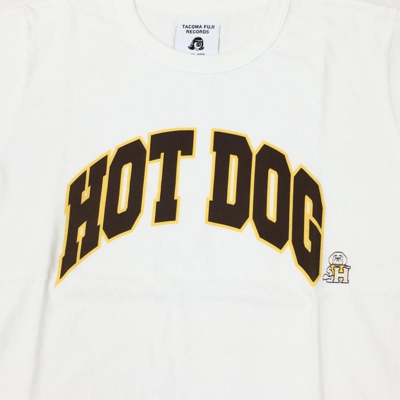  TACOMA FUJI RECORDS HOT DOG COLLEGE Tee (WHITE)