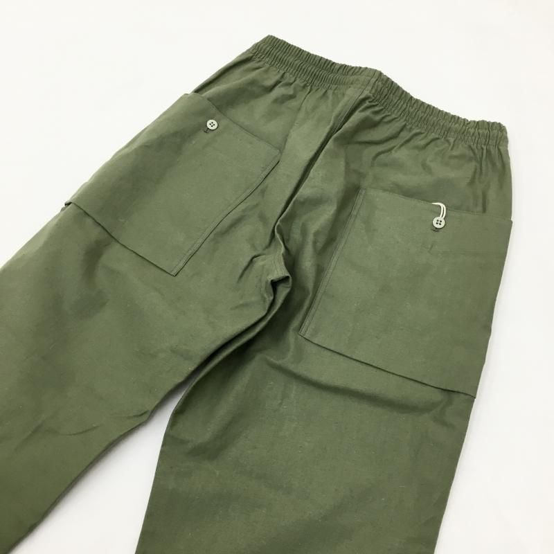  JACKMAN Back Nep Umps Pants(OLIVE) 