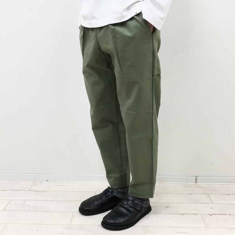  JACKMAN Back Nep Umps Pants(OLIVE) 
