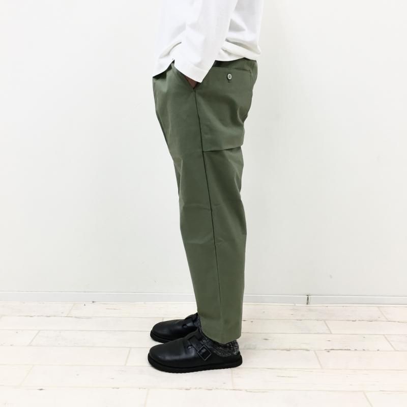  JACKMAN Back Nep Umps Pants(OLIVE) 