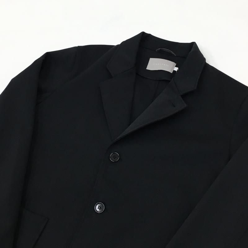 CURLY SOLID DOUBLE-KNIT JACKET(BLACK)