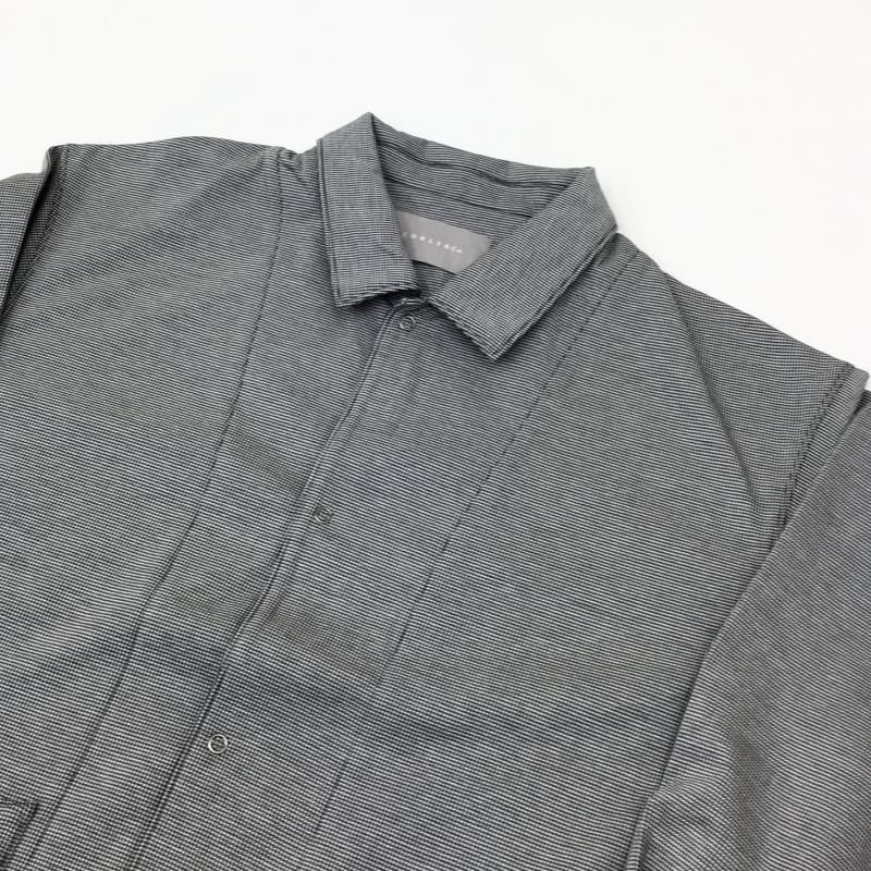  CURLY HOUNDSTOOTH COACH SHIRT JACKET(WHITEBLACK)