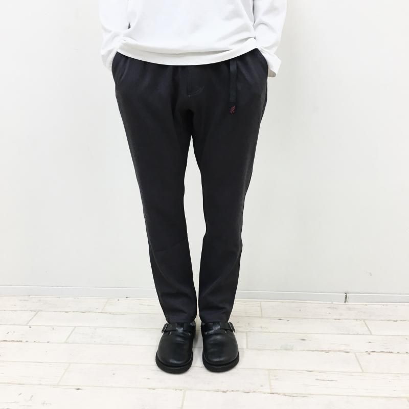  GRAMICCI WOOL LIKE SLACKS PANT(CHARCOAL)