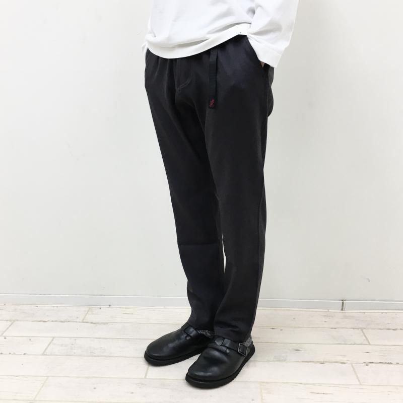  GRAMICCI WOOL LIKE SLACKS PANT(CHARCOAL)