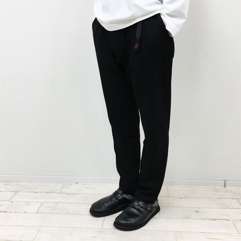  GRAMICCI WOOL LIKE SLACKS PANT(BLACK)