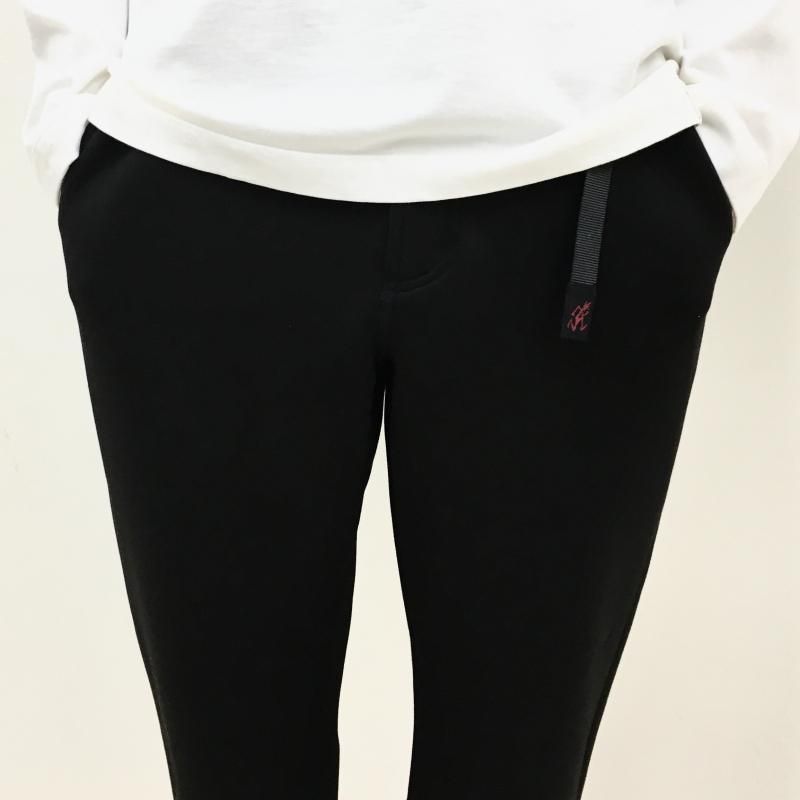  GRAMICCI TECH KNIT NARROW RIB PANT(BLACK)