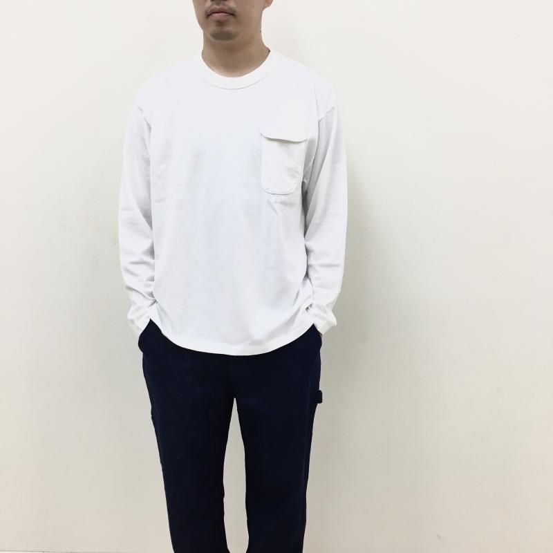  have a good day ARCHITECT L/S TEE(WHITE)