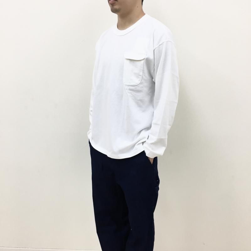  have a good day ARCHITECT L/S TEE(WHITE)