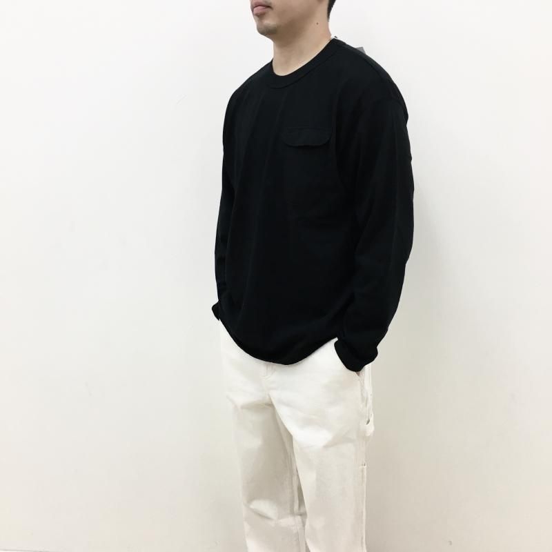  have a good day ARCHITECT L/S TEE(BLACK)