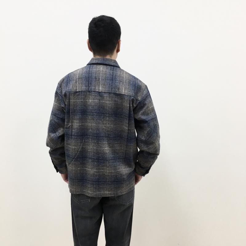  MANUAL ALPHABETBET CHECK FLANNEL PATCH SHT(NAVY) 
