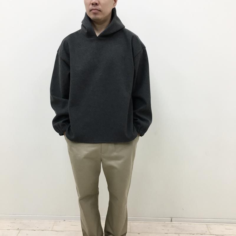  MANUAL ALPHABETBET WOOLET PULLOVER PARKER( DARK GREY)