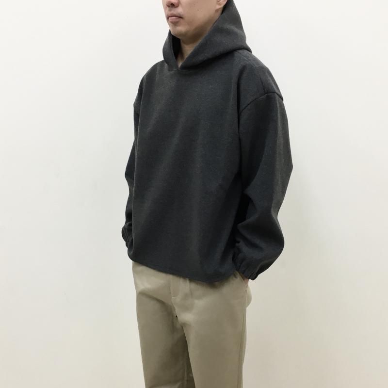  MANUAL ALPHABETBET WOOLET PULLOVER PARKER( DARK GREY)
