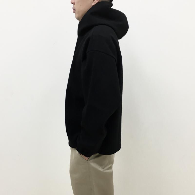  MANUAL ALPHABETBET WOOLET PULLOVER PARKER(BLACK)