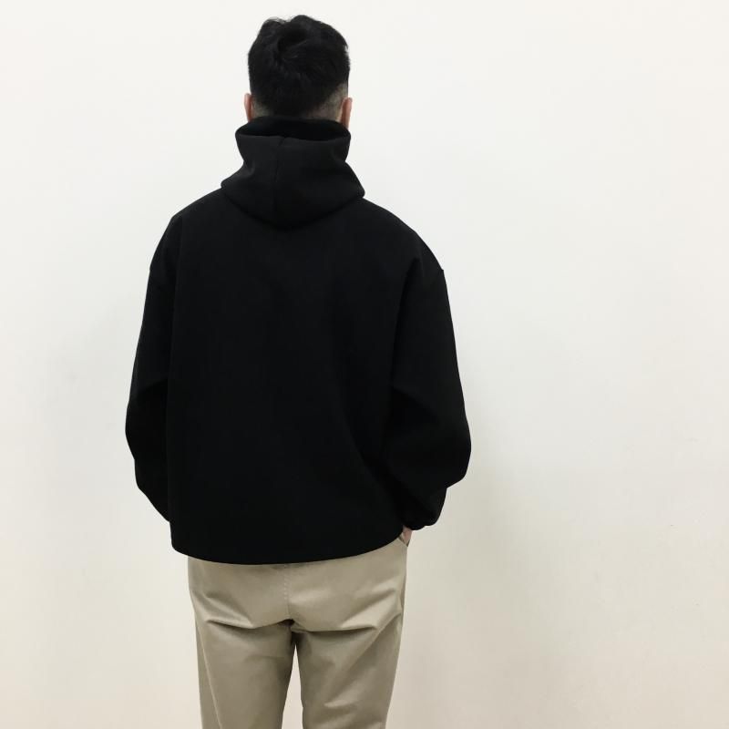  MANUAL ALPHABETBET WOOLET PULLOVER PARKER(BLACK)