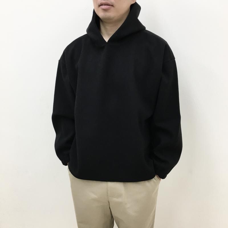  MANUAL ALPHABETBET WOOLET PULLOVER PARKER(BLACK)