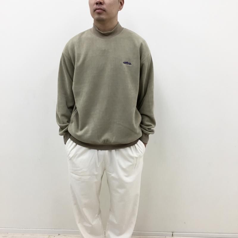  THOUSAND MILE KNIT FREECE MOCK NECK PULLOVER(BEIGE)