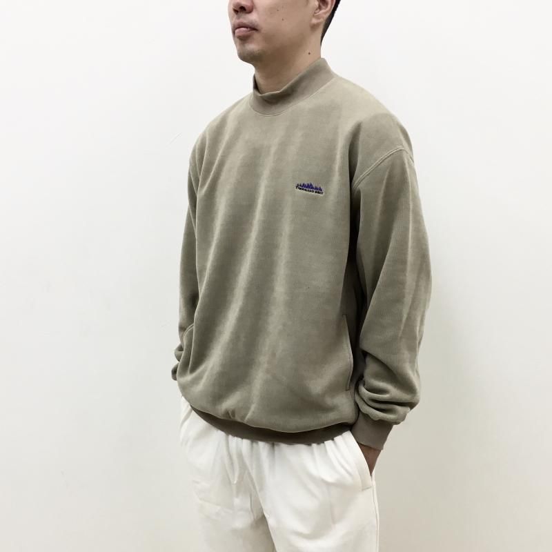  THOUSAND MILE KNIT FREECE MOCK NECK PULLOVER(BEIGE)