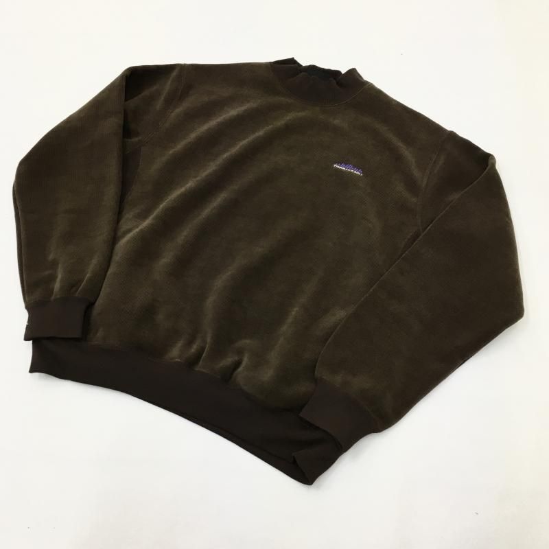  THOUSAND MILE KNIT FREECE MOCK NECK PULLOVER(BROWN)