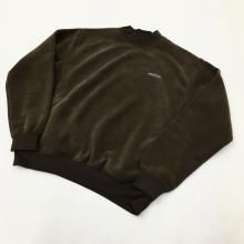  THOUSAND MILE KNIT FREECE MOCK NECK PULLOVER(BROWN)
