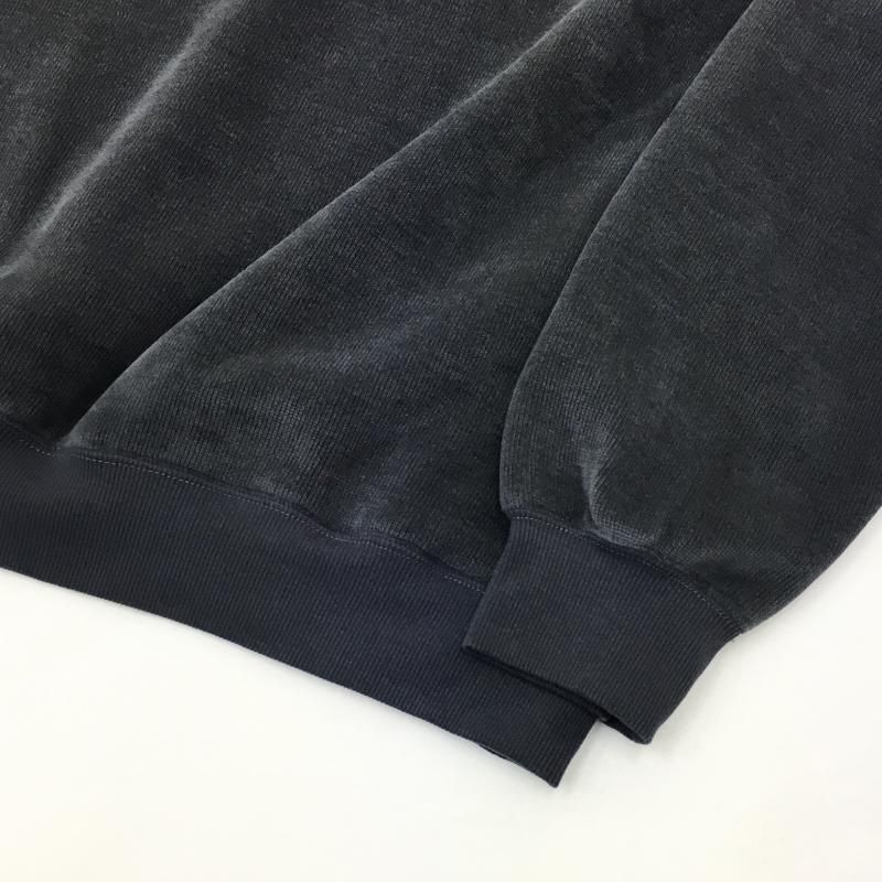  THOUSAND MILE KNIT FREECE MOCK NECK PULLOVER(CHARCOAL)