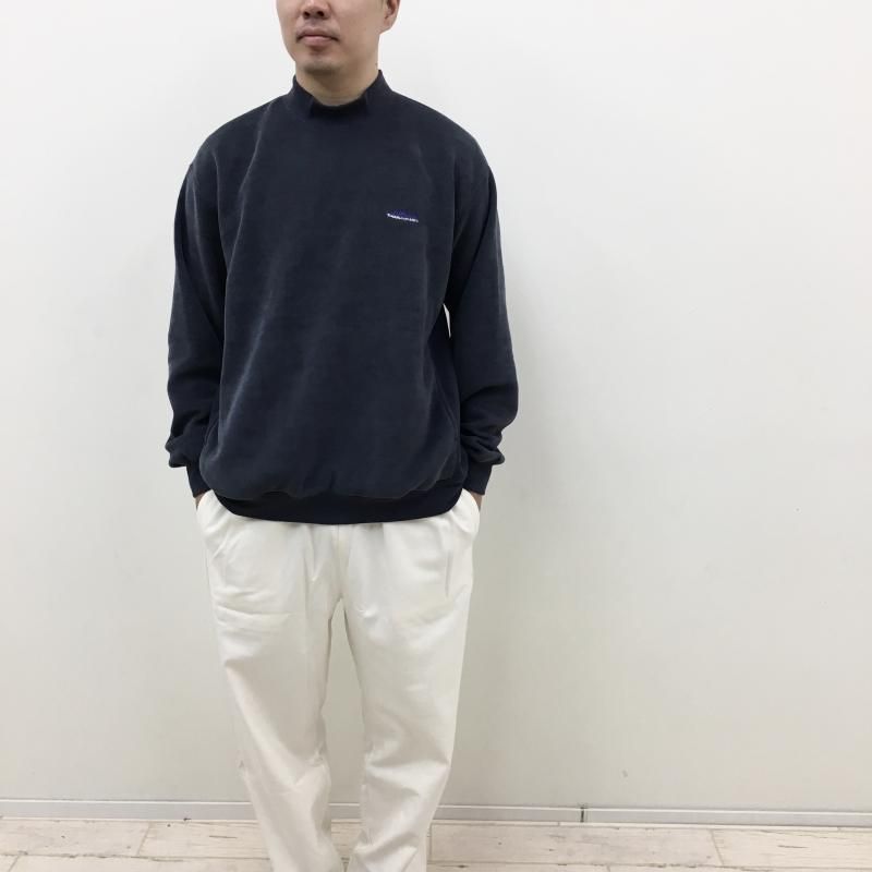  THOUSAND MILE KNIT FREECE MOCK NECK PULLOVER(CHARCOAL)
