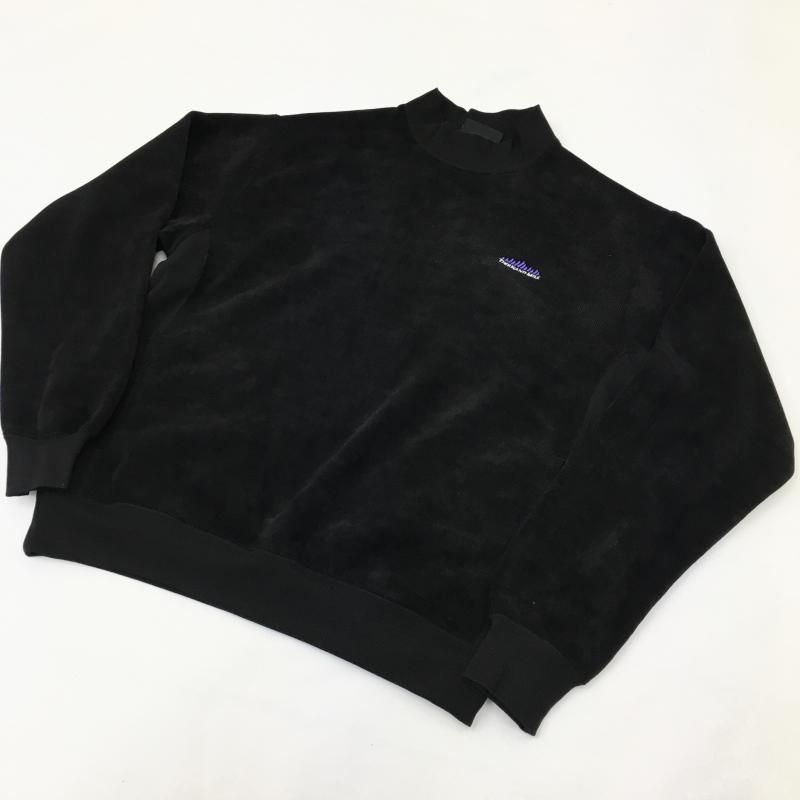  THOUSAND MILE KNIT FREECE MOCK NECK PULLOVER(BLACK)