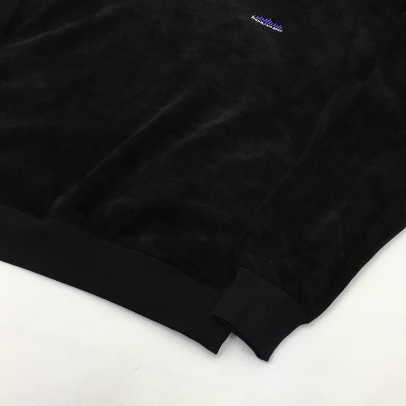  THOUSAND MILE KNIT FREECE MOCK NECK PULLOVER(BLACK)