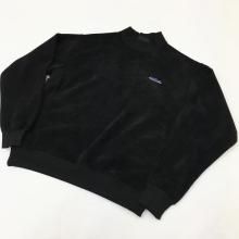  THOUSAND MILE KNIT FREECE MOCK NECK PULLOVER(BLACK)
