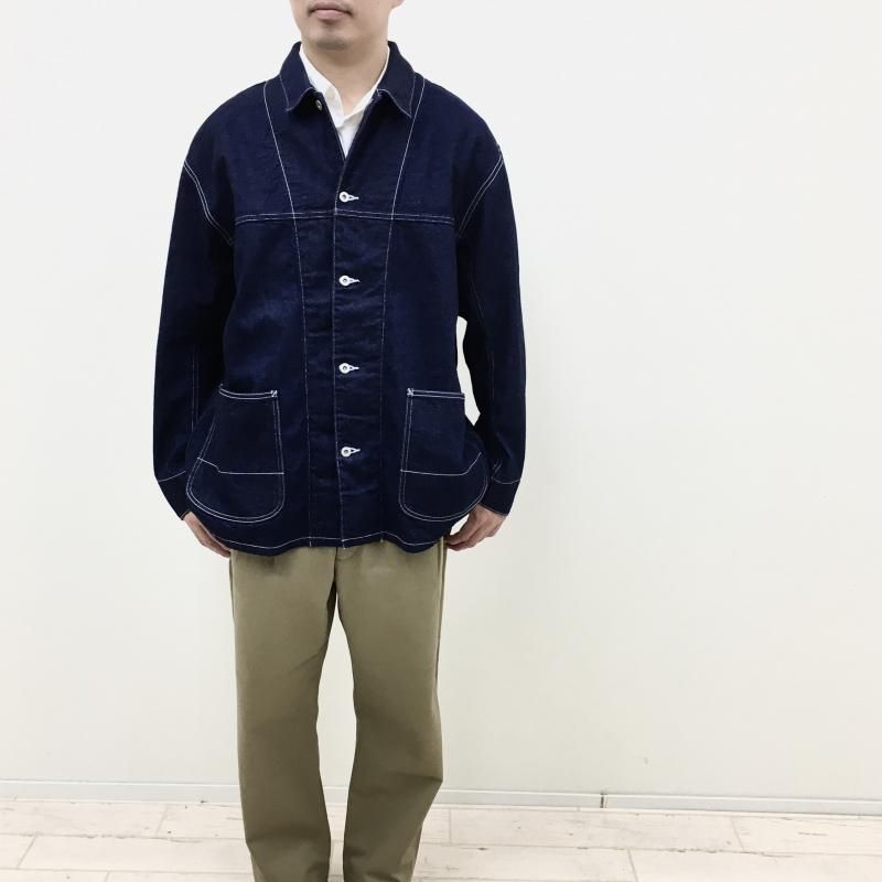 PERS PROJECTS ARON COVERALL(ONE WASH-INDIGO)