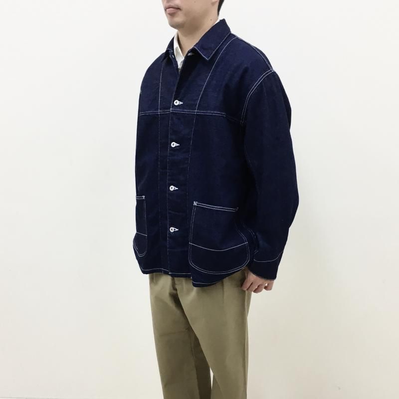  PERS PROJECTS ARON COVERALL(ONE WASH-INDIGO)