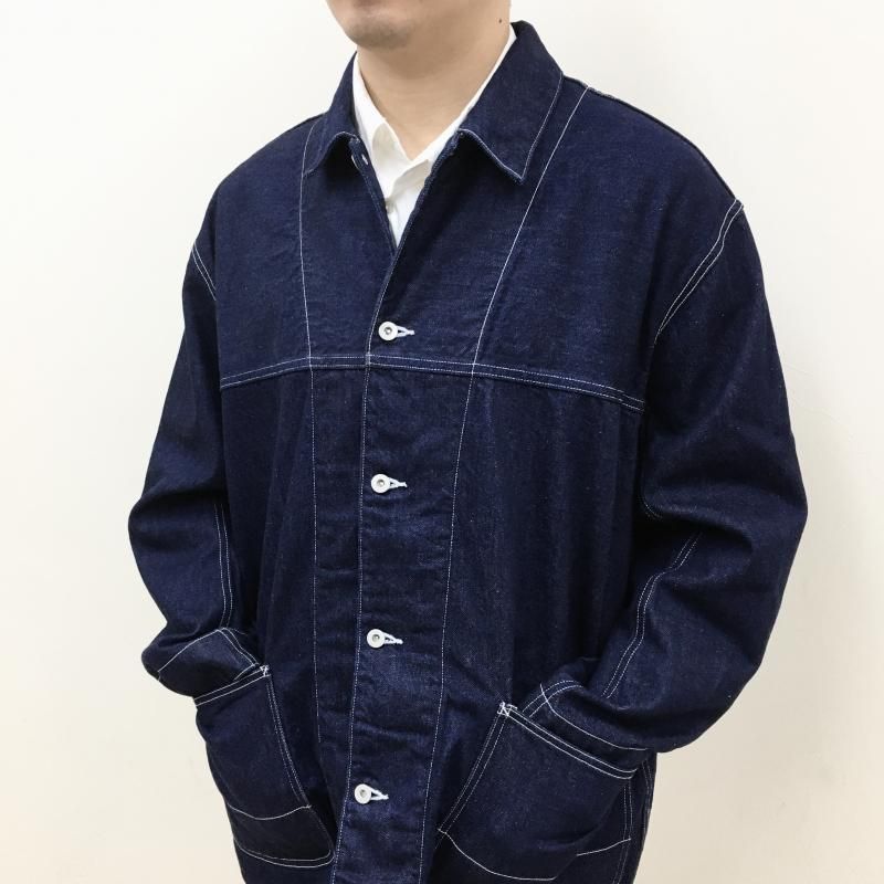 PERS PROJECTS ARON COVERALL(ONE WASH-INDIGO)