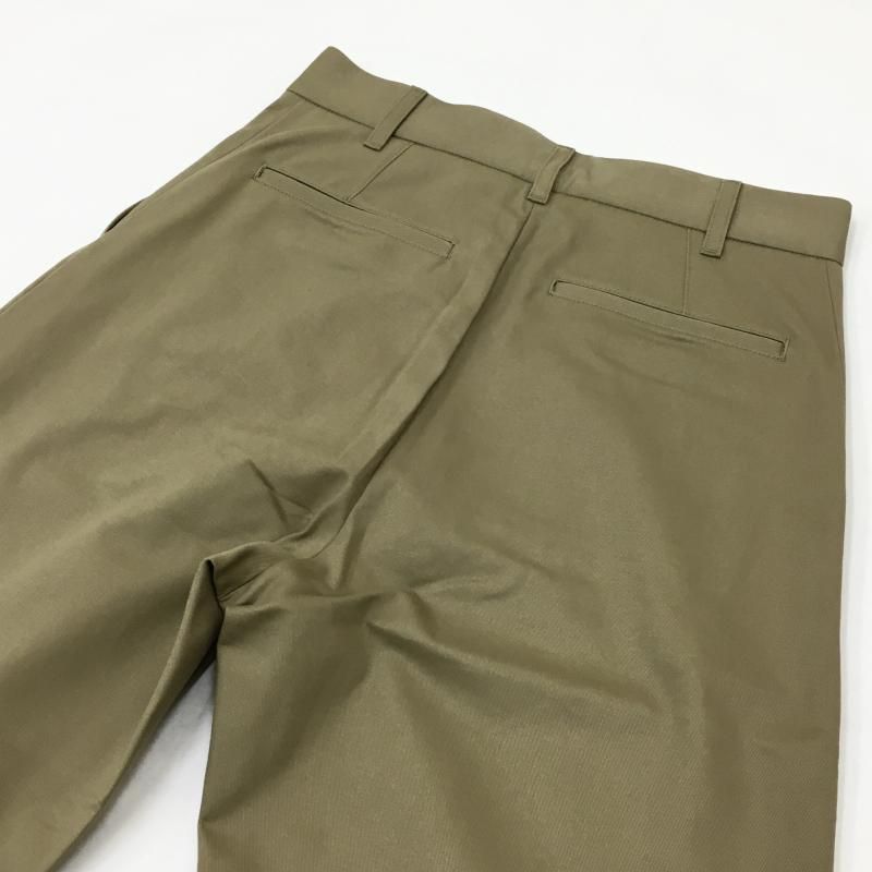  FUJITO 2 Tuck Trousers(BEIGE)