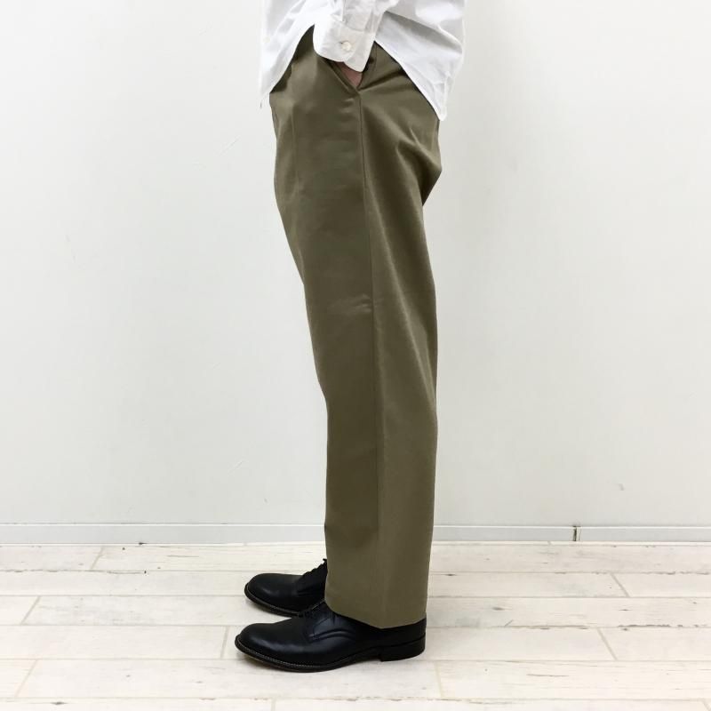  FUJITO 2 Tuck Trousers(BEIGE)