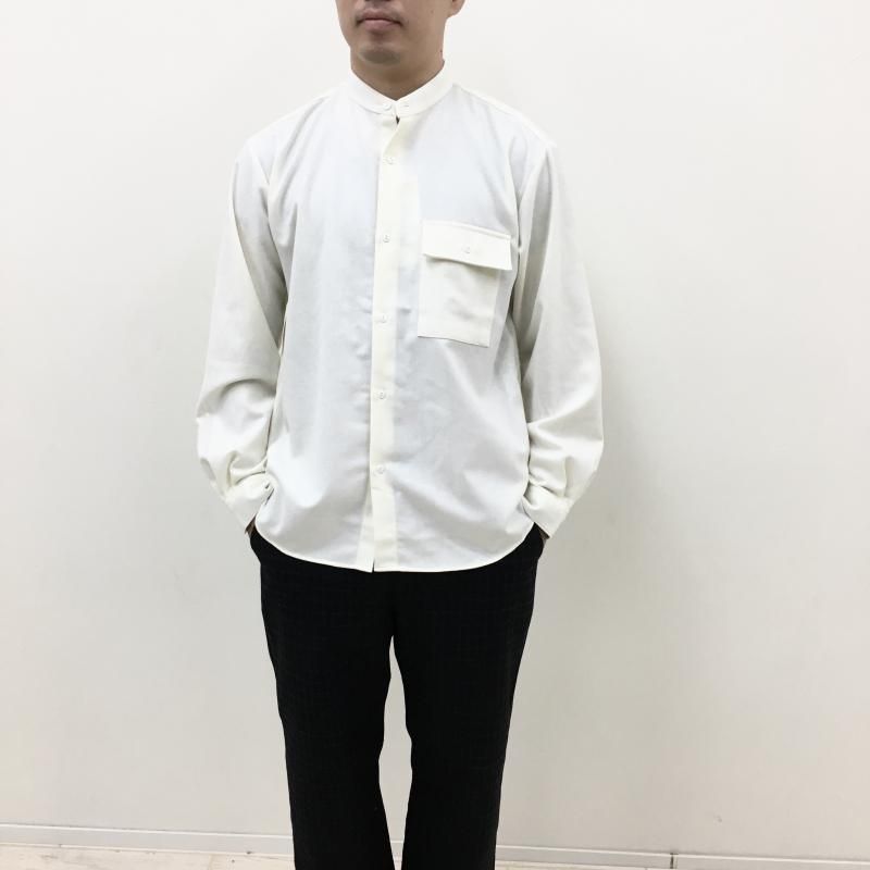  MANUAL ALPHABETBET WOOL LOOSE FIT B/C SHT(WHITE)