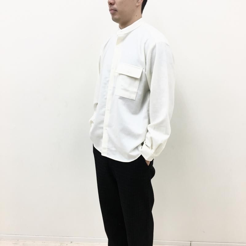  MANUAL ALPHABETBET WOOL LOOSE FIT B/C SHT(WHITE)