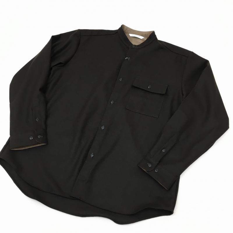  MANUAL ALPHABETBET WOOL LOOSE FIT B/C SHT(BROWN)