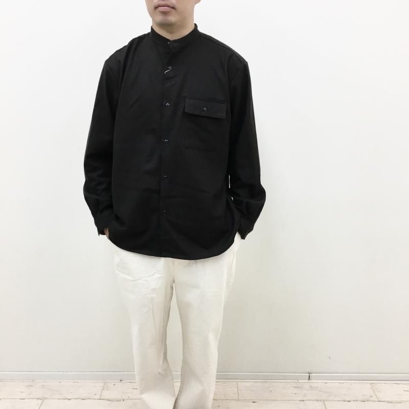  MANUAL ALPHABETBET WOOL LOOSE FIT B/C SHT(BROWN)