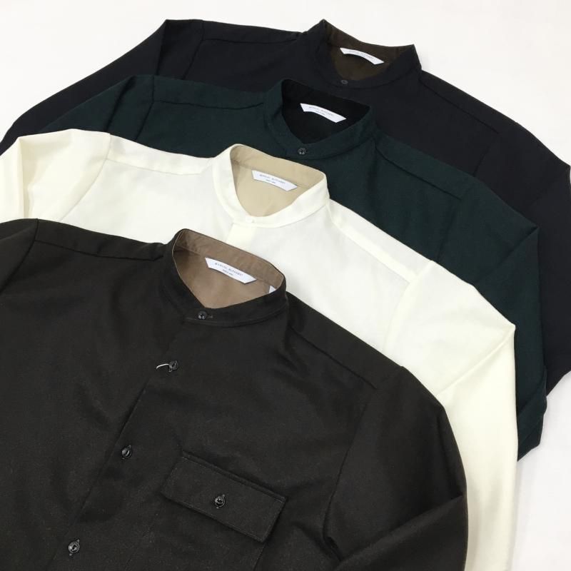  MANUAL ALPHABETBET WOOL LOOSE FIT B/C SHT(BROWN)