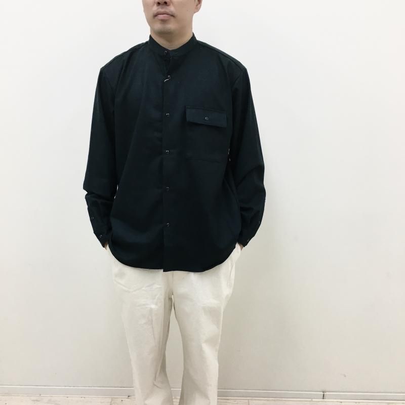  MANUAL ALPHABETBET WOOL LOOSE FIT B/C SHT(GREEN)