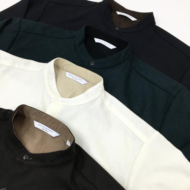  MANUAL ALPHABETBET WOOL LOOSE FIT B/C SHT(GREEN)