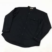  MANUAL ALPHABETBET WOOL LOOSE FIT B/C SHT(NAVY)