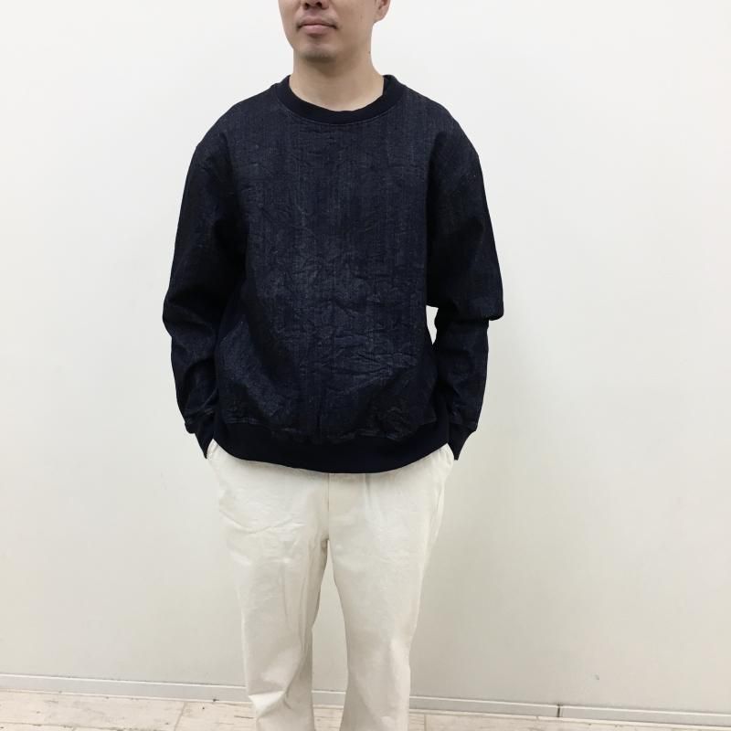  have a good day DENIM PULL OVER SHIRTS(INDIGO)